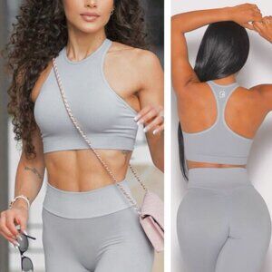 BOMBSHELL Sportswear Lifter Seamless Bra Size XS / Small Gray